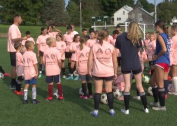 Former pro soccer player from Serbia helps north country kids hone their skills