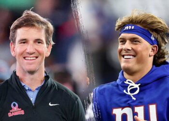 Eli Manning’s son snubs dad, dresses as Giants rookie QB Jaxson Dart for Halloween: ‘It hurts a little bit’
