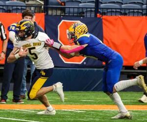 High school football: General Brown, Lowville each face No. 1 state squads in regional games