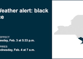 Anticipate black ice in Hudson Valley until Wednesday morning