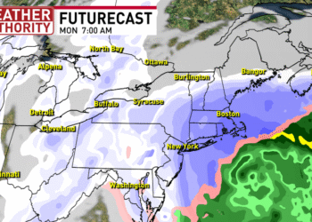 Winter feeling weekend in CNY, potential nor’easter Sunday into Monday