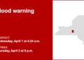 Flood warning affecting Cortland County Wednesday and Thursday — minor flooding is projected