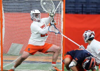 Syracuse lacrosse clamps down Virginia with Jimmy McCool owning the net (Axe’s quick takes)