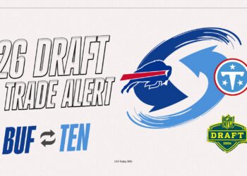 Bills end Round 1 of 2026 NFL Draft with no players and three trades
