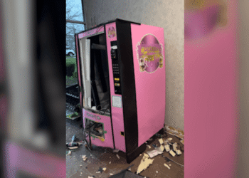 Owner of vending machine destroyed by explosive device creates GoFundMe