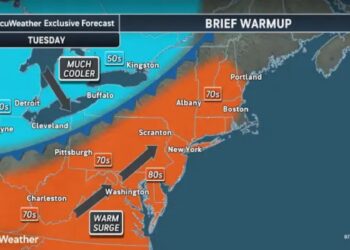 Central NY weather: 70s to start the week, but rain and cooler temperatures are coming