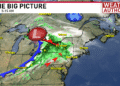 Wet Wednesday with morning rain and afternoon thunderstorms