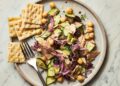 Za’atar chickpea and tuna salad