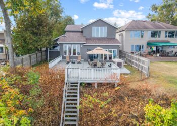 Enjoy the ‘best views’ of Delta Lake from anywhere inside this Rome home