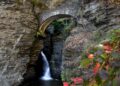 Goodbye stone, hello steel: Watkins Glen’s waterfall-filled gorge is getting a new bridge