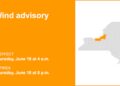 Wind advisory affecting Finger Lakes, Central NY Thursday