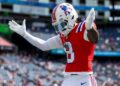Is Dion Dawkins trying to recruit Stefon Diggs back to the Bills?