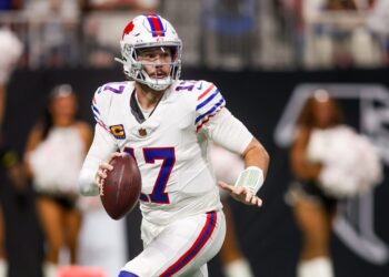 Bills projected starting offense based on PFF player grades
