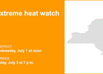Extreme heat watch affecting Clinton and Essex counties from Wednesday to Friday