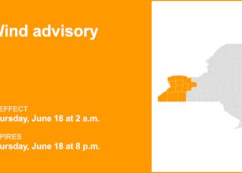Wind advisory in place for Western NY, Finger Lakes for Thursday