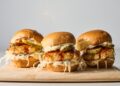 Shrimp and tofu sliders