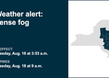 Brace for dense fog in Mohawk Valley, Capital Region until Tuesday morning