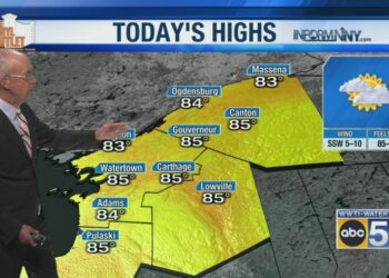 North Country Weather: Saturday, August 1, 2026