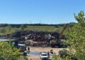 Firefighters quickly contain large scrap fire at Weitsman scrapyard in Geddes