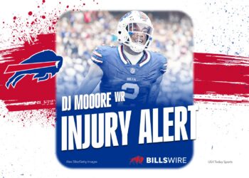Bills vs. Lions: Injury update for WR DJ Moore