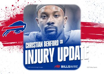 Latest injury news for Bills CB Christian Benford