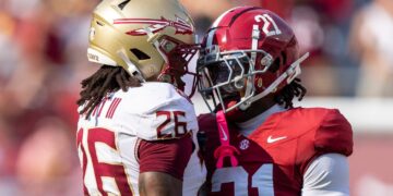 Alabama’s DeBoer talks chaotic first half vs. FSU