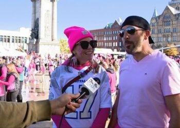 Making Strides Against Breast Cancer echoes messages of support and resilience in Syracuse