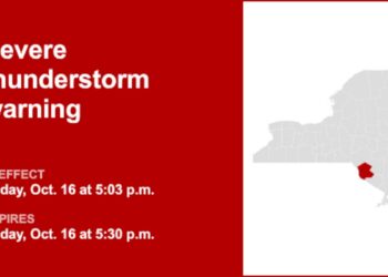 Update: Damaging winds expected with thunderstorms in Sullivan County Friday — gusts as high as 60 mph