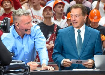GameDay crowd wants Saban shirtless after McAfee sheds clothes