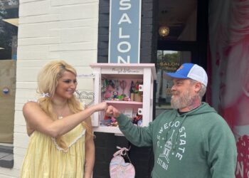 Take one, leave one: That’s the rule behind Syracuse’s whimsical new trinket trade box