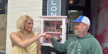 Take one, leave one: That’s the rule behind Syracuse’s whimsical new trinket trade box