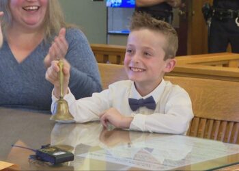 ‘Home for good’: Baldwinsville boy celebrates adoption